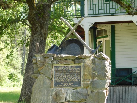 [Picture of Sheep Ranch Mine landmark]